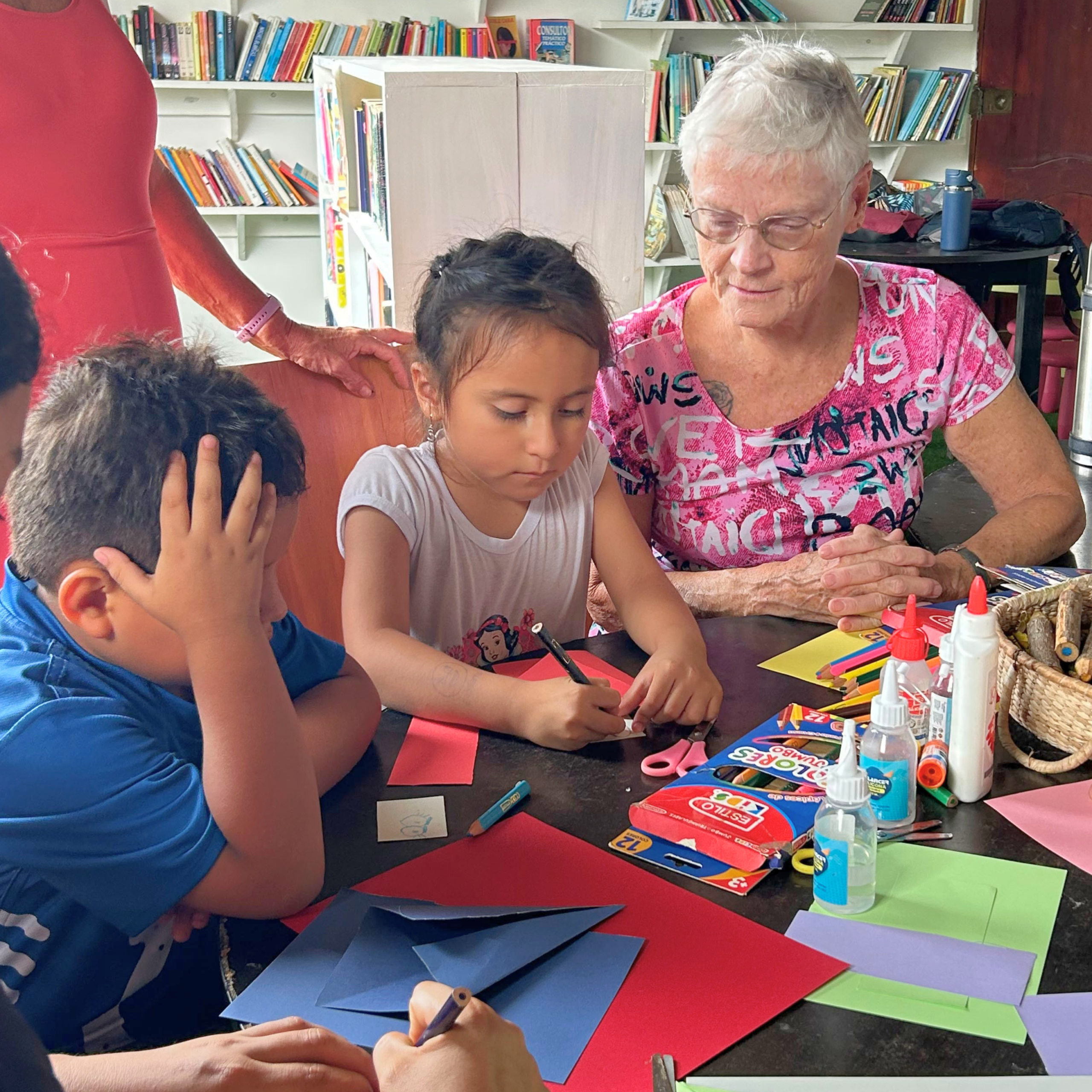 Des activités avec les enfants